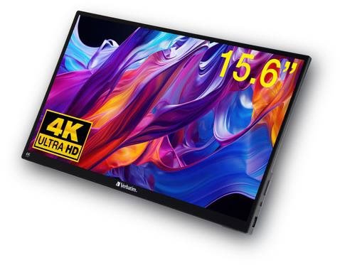15,6" VERBATIM PMT-15-4K - Monitor - Hauptbild