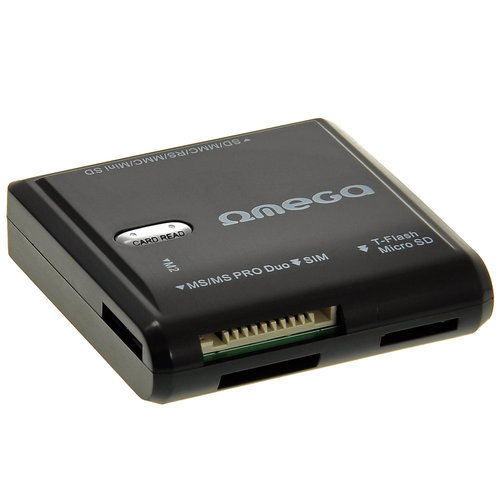 OMEGA All In One SIM black - Card Reader - Main image