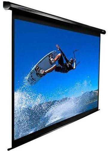 ELITE SCREENS villanymotoros vetítővászon 135" (16:9)