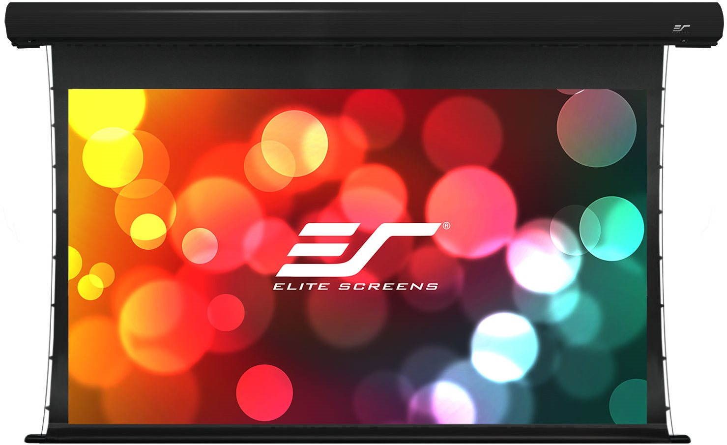 ELITE SCREENS, motoros rolós vetítővászon 100"(16:9)