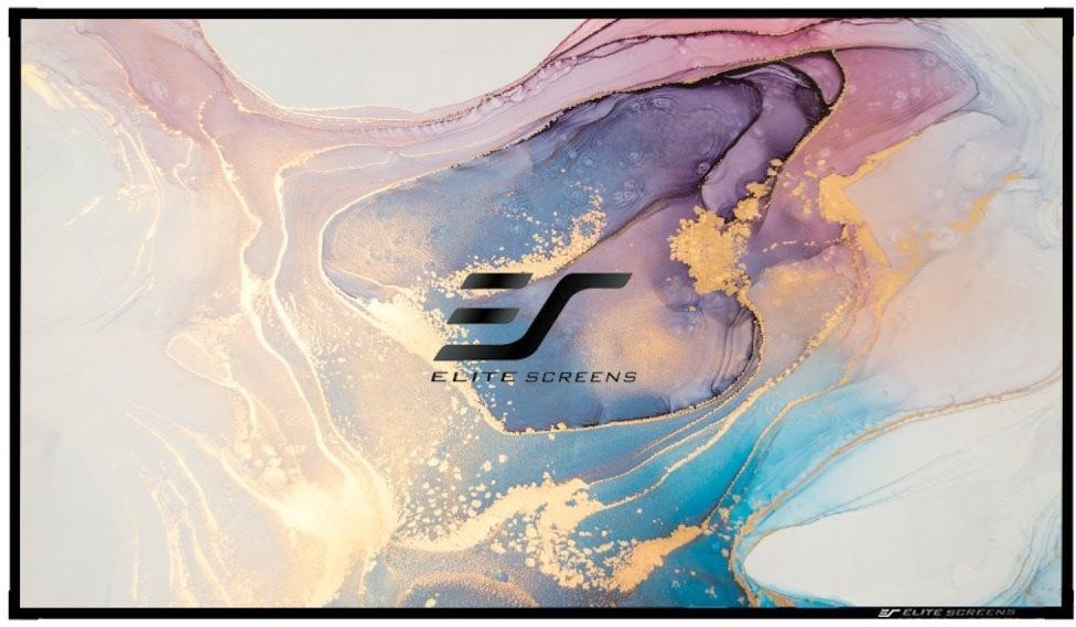 ELITE SCREENS, fix keretű vetítővászon 100" (16:9)