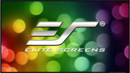 Projection Screen ELITE SCREENS Canvas, Fixed Frame ,110"(16:9) - Projekční plátno