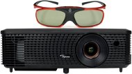 Optoma W330 + 3D glasses ZD302 - Projector