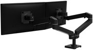 ERGOTRON LX Pro Dual Side-by-Side Arm , stolní dvouramenný držák pro 2 monitry, černá - Držák na monitor