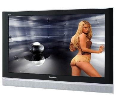 42" Plazma TV Panasonic VIERA TH-42PA50E, 4.000:1 kontrast, 1200cd/m2, 852x480, AV, SCART, teletext, - Television - Main image
