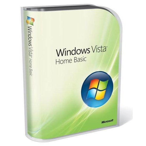 OEM GGK Microsoft Windows Vista Home Basic Czech SP1 legalization pack GGK - Operating System - Main image