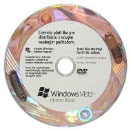OEM Microsoft Windows Vista Home Basic 64-bit Edition SK (slovenská, Slovak), DVD, SP1 - Operačný systém