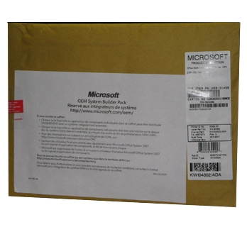 OEM Microsoft Office 2007 Master Kit ENG Main image OEM Microsoft Office 2007 Master Kit ENG - Office Pack - Main image