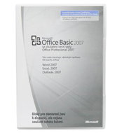 Microsoft Office Basic 2007 CZ MLK, Original Equipment Manufacturer (OEM) - Office Pack