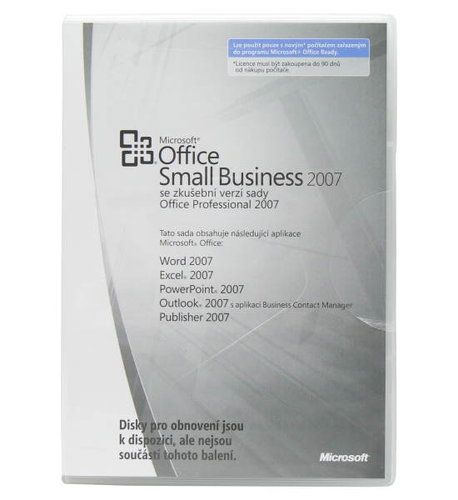 Microsoft Office Small Business 2007 ENG MLK, (OEM) Hlavný obrázok Microsoft Office Small Business 2007 ENG MLK, (OEM) - Kancelársky balík - Hlavný obrázok