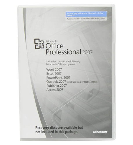 Microsoft Office Pro 2007 V2 ENG MLK, (OEM) - Kancelársky balík - Hlavný obrázok