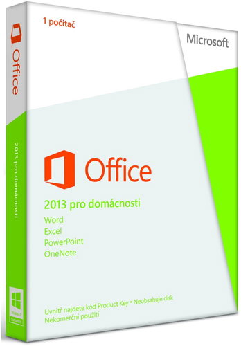 Microsoft Office 2013 Home and Student CZ - 1 user/1 PC - Office Pack - Main image