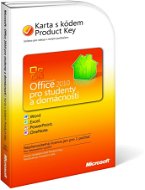 Microsoft Office 2010 pro studenty a domácnosti CZ (PKC) - 1 uživatel/1 počítač - Kancelársky balík
