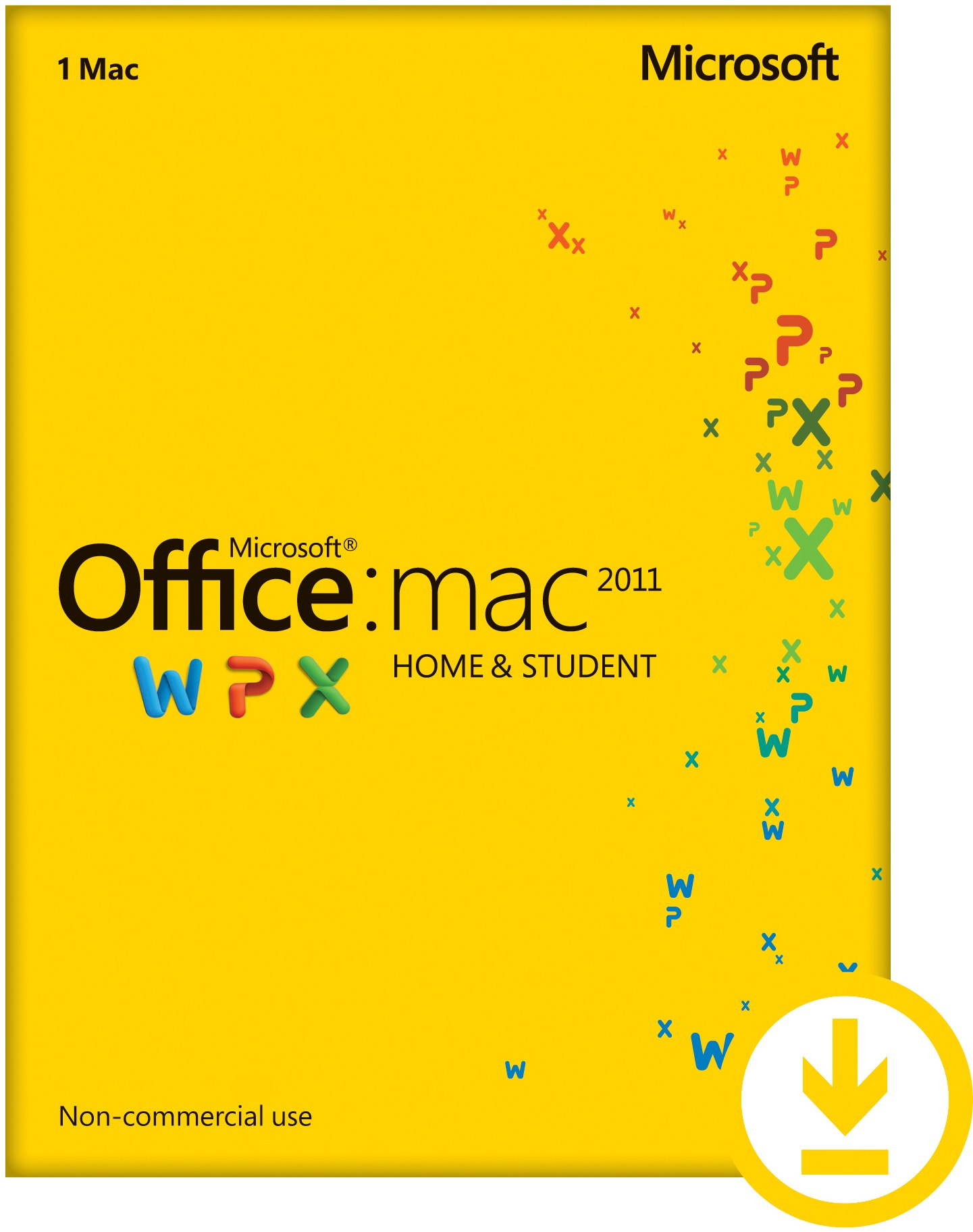Microsoft Office Mac 2011 WPX Home & Student - New Factory
