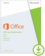 Microsoft Office 2013 Home and Student CZ - 1 user/1 PC - Electronic License