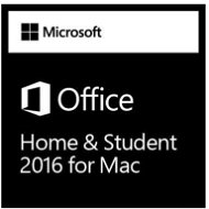 Microsoft Office Home and Student 2016 pre MAC - Elektronická licencia