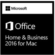 Microsoft Office Home and Business 2016 for Mac - Electronic License