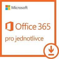 Microsoft Office 365 pre jednotlivca (elektronická licencia) - Elektronická licencia