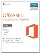 Microsoft Office 365 pre jednotlivca (elektronická licencia) - Kancelársky softvér