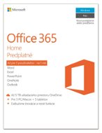 Microsoft Office 365 Home Premium SK (elektronická licence) - Office Software