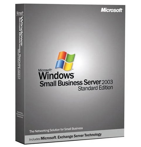 Microsoft Windows Small Business 2003 R2 Server Standard OEM ENG 1-2 CPU + 5 CAL - Operačný systém - Hlavný obrázok