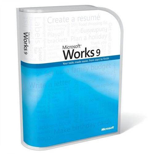 Microsoft Works 9.0 Czech Main image Microsoft Works 9.0 Czech - Application - Main image