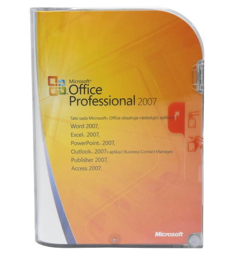 Microsoft Office 2007 Professional CZ - Kancelářský balík - Hlavní obrázek