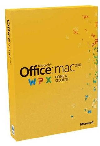  Microsoft Office Home and Student 2011 ENG for MAC - Office Pack - Main image