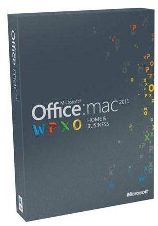 Microsoft Office Home and Business 2011 ENG pro MAC - Office Pack - Main image