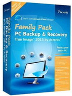 Acronis True Image Family Pack 2013 CZ BOX  - Backup Software
