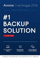 Acronis True Image 2016 for 5 GB PC (e-license) - Backup Software