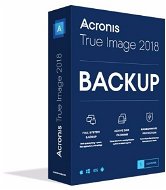 Acronis True Image 2018 CZ pre 1 PC (elektronická licencia) - Zálohovací softvér