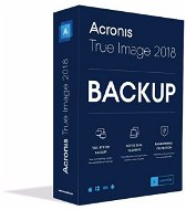 Acronis True Image 2018 CZ Upgrade pre 5 PC (elektronická licencia) - Zálohovací softvér