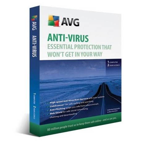 AVG Anti-Virus 9 licence pro 5 počítačů na 24 měsíců - Antivirus - Main image
