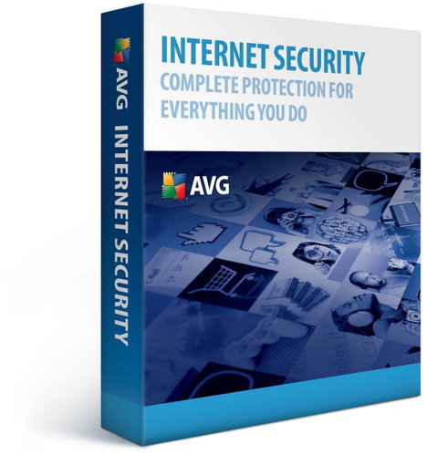 AVG Internet Security for 2 PC, 24 month - Security Software - Main image