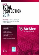 McAfee Total Protection 2014 1PC CZ - Antivírus