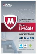 McAfee LiveSafe na 12 mesiacov (všetky jazykové verzie) - Antivírus