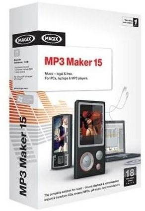 MAGIX MP3 Maker 15 - - - Main image