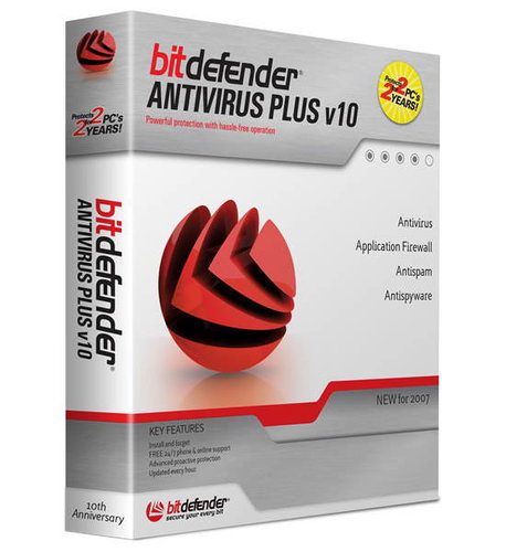 Antivirový systém BitDefender Anivirus Plus v10 - Software - Hlavní obrázek