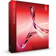 Adobe Acrobat Professional X (v10) WIN CZ Student - Graphics Software