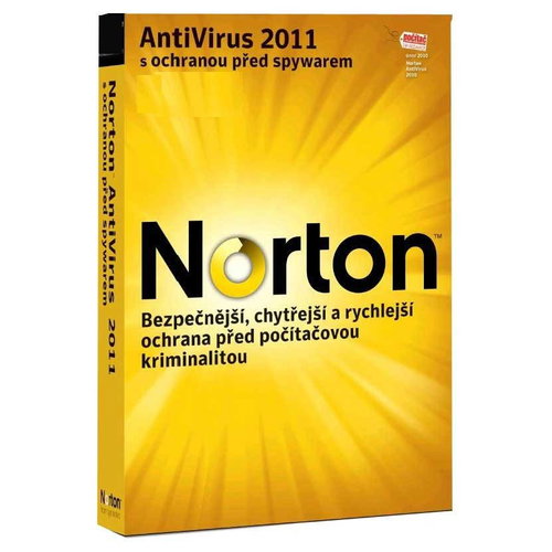  Symantec Norton AntiVirus 2011 CZ pro 1 uživatele - Antivirus - Main image