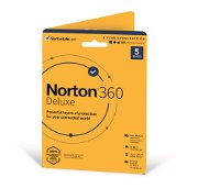 Norton 360 Deluxe 50GB CZ, 1 používateľ, 5 zariadení, 12 mesiacov (karta) - Internet Security