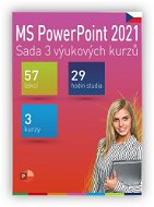 GOPAS Microsoft 365/2021 PowerPoint  - Sada 3 výukových kurzů, CZ (elektronická licence) - Education Program
