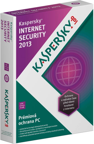 Kaspersky Internet Security 2013/2014 CZ pro 1 PC - Antivirus - Hlavní obrázek