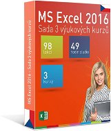 GOPAS MS Excel 2016 - 3 Self-study Courses for 365 Days CZ (Electronic License) - Education Program