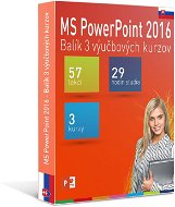 GOPAS MS PowerPoint 2016 - 3 Self-study Courses for 365 Days, SK (Electronic License) - Education Program