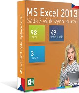 GOPAS MS Excel 2013 - 3 Self-study Courses for 365 Days CZ (Electronic License) - Education Program