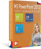 GOPAS MS PowerPoint 2013 – 3 samoštudijné výukové kurzy na 365 dní CZ (elektronická licencia) - Vzdelávací program
