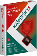 Kaspersky Anti-Virus 2013 CZ - Electronic License