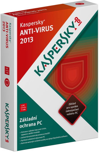Kaspersky Anti-Virus 2013 CZ - Electronic License - Main image